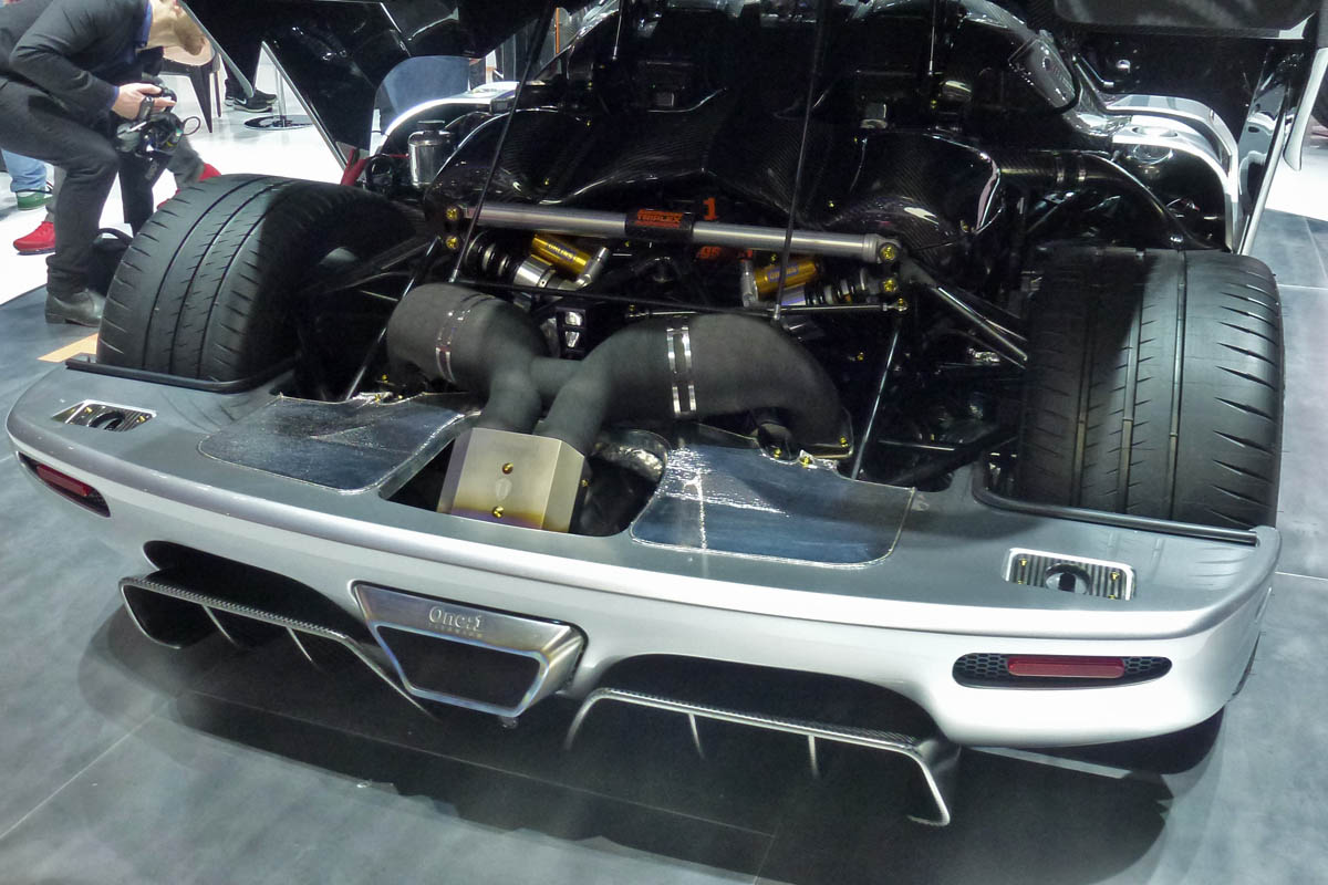 Koenigsegg One:1 engine