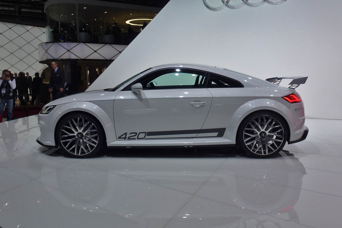 Audi TT Quattro Sport Concept side profile