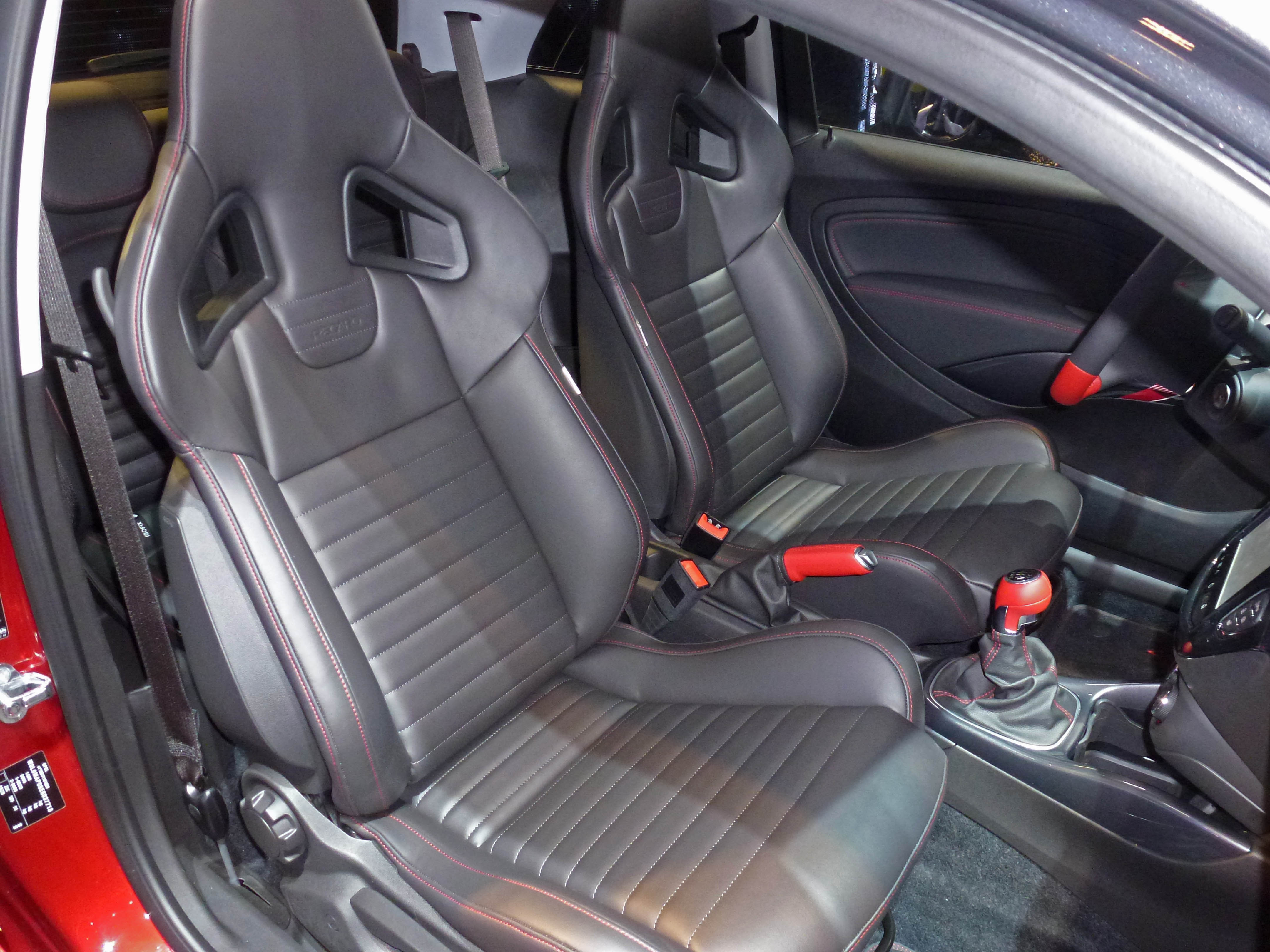 Vauxhall Adam S Recaro sports seats