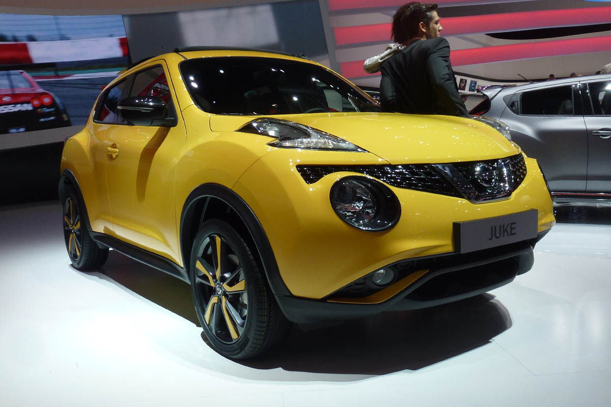 Facelift Nissan Juke front