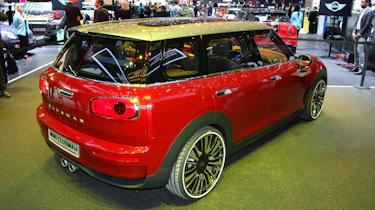 Mini Clubman Concept rear view at Geneva 2014