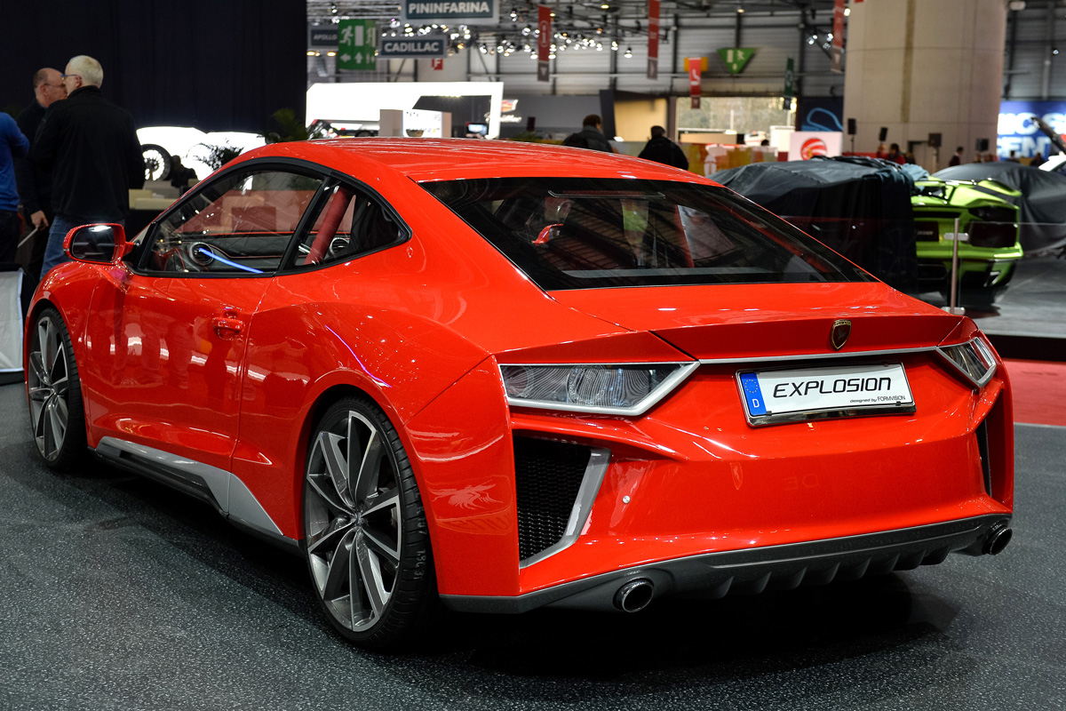 Gumpert Explosion at the Geneva motor show 2014