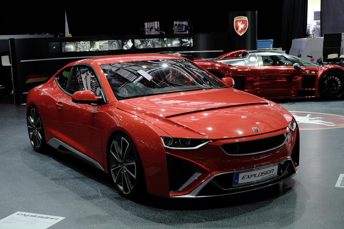 Gumpert Explosion at the Geneva motor show 2014