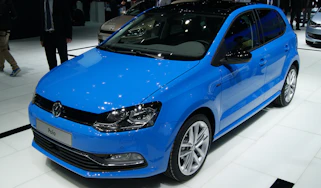 VW Polo 2014 facelift at the Geneva motor show 2014