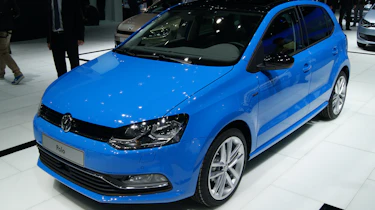 VW Polo 2014 facelift at the Geneva motor show 2014