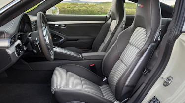 Porsche 911 50th Anniversary Edition cloth tartan seats