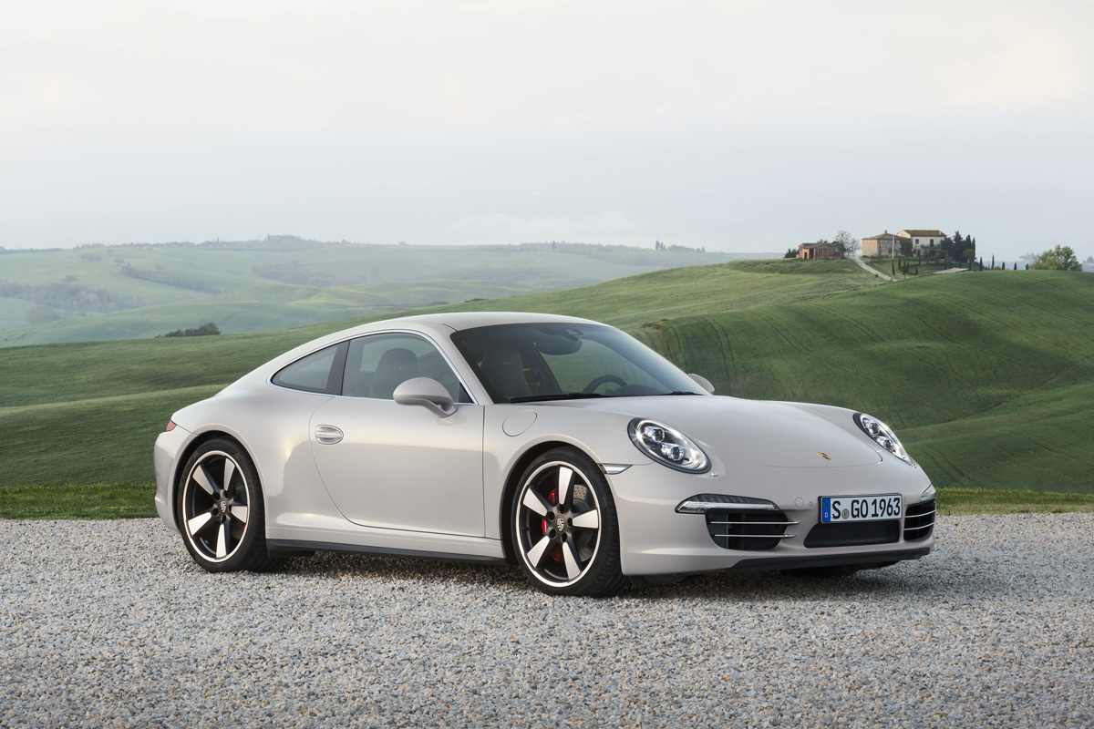 Porsche 911 50th Anniversary Edition front view