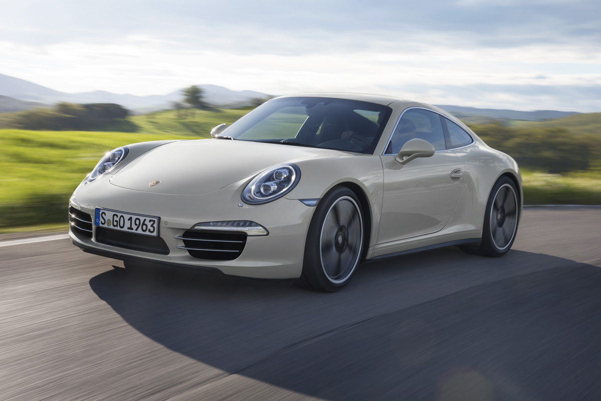 Porsche 911 50th Anniversary Edition front