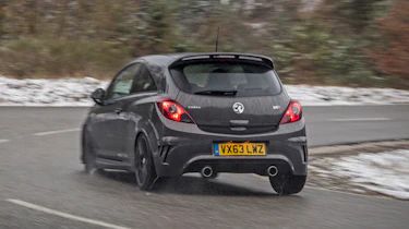 Vauxhall Corsa VXR Clubsport rear cornering