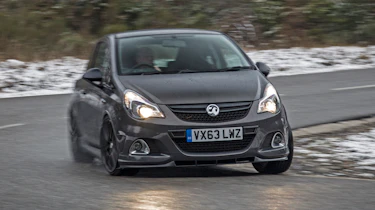 Vauxhall Corsa VXR Clubsport front cornering