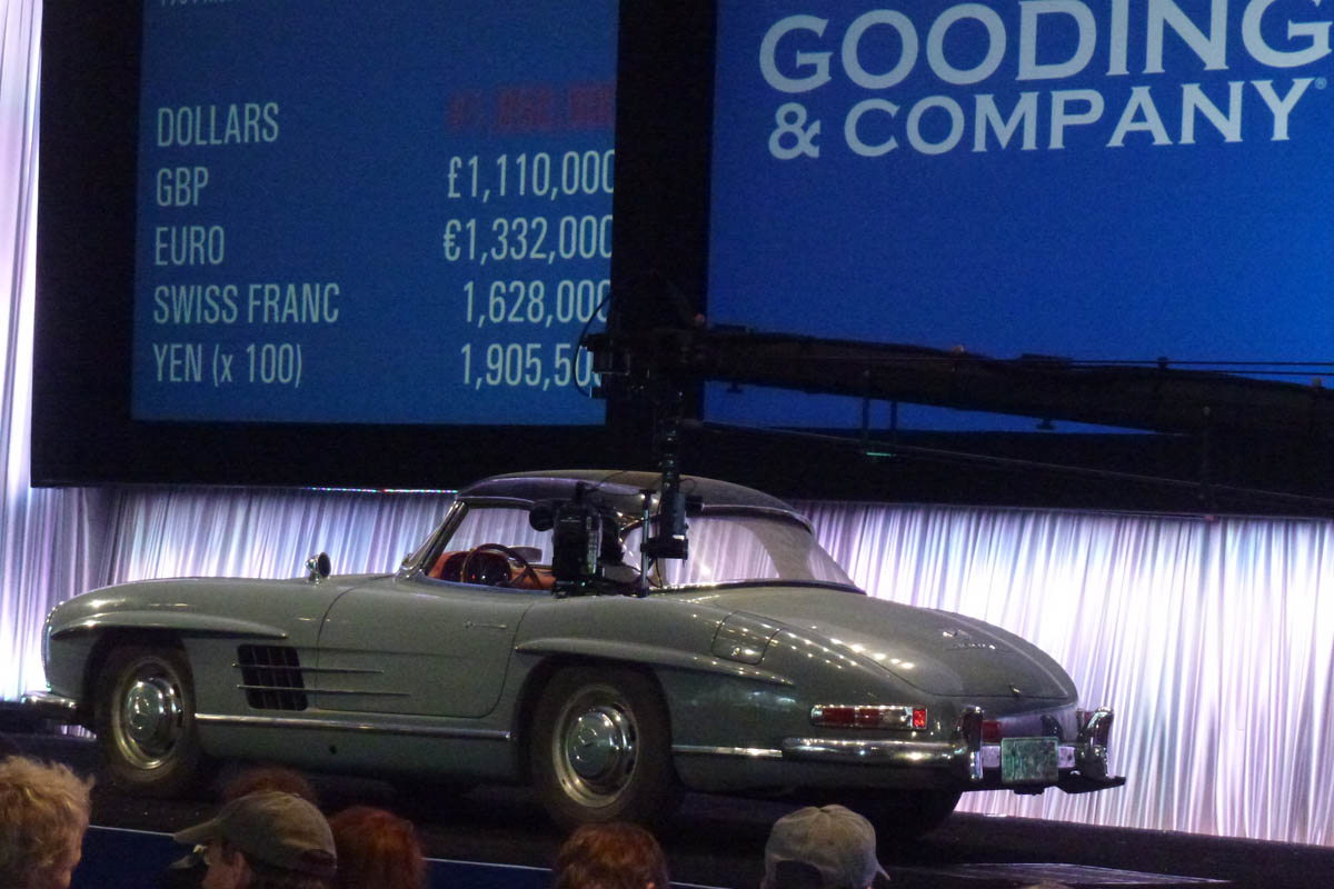 Amelia Island: Merc 300SL Roadster