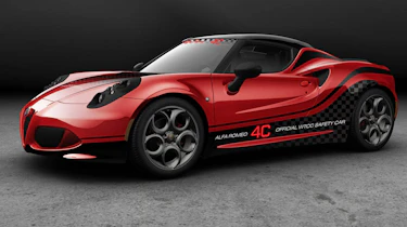 Alfa Romeo 4C WTCC safety car side profile