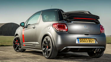 Citroen DS3 Cabrio Racing roof down