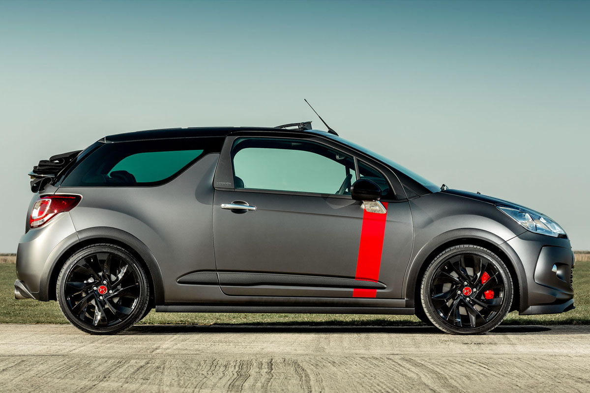 Citroen DS3 Cabrio Racing side profile