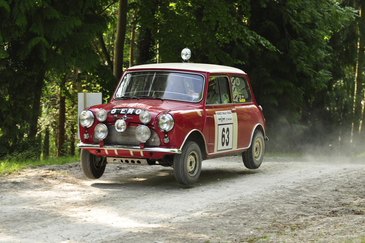 Goodwood Festival of Speed 2014 Mini Cooper S rally