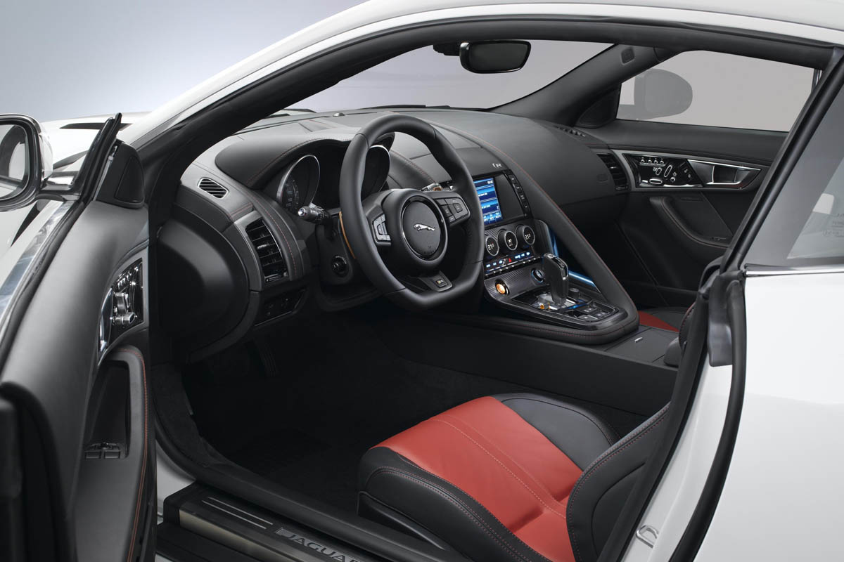 Jaguar F-type Coupe R interior
