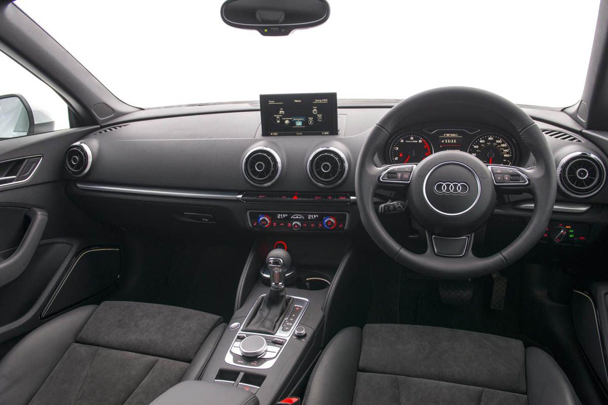 Audi A3 Cabriolet interior dashboard