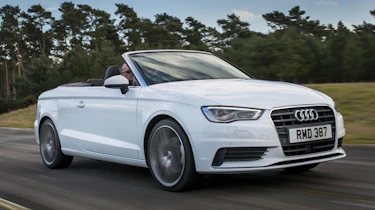 Audi A3 Cabriolet white front
