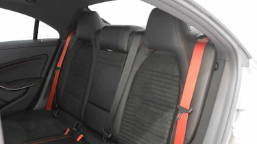 Brabus-tuned Mercedes CLA 45 AMG rear seat