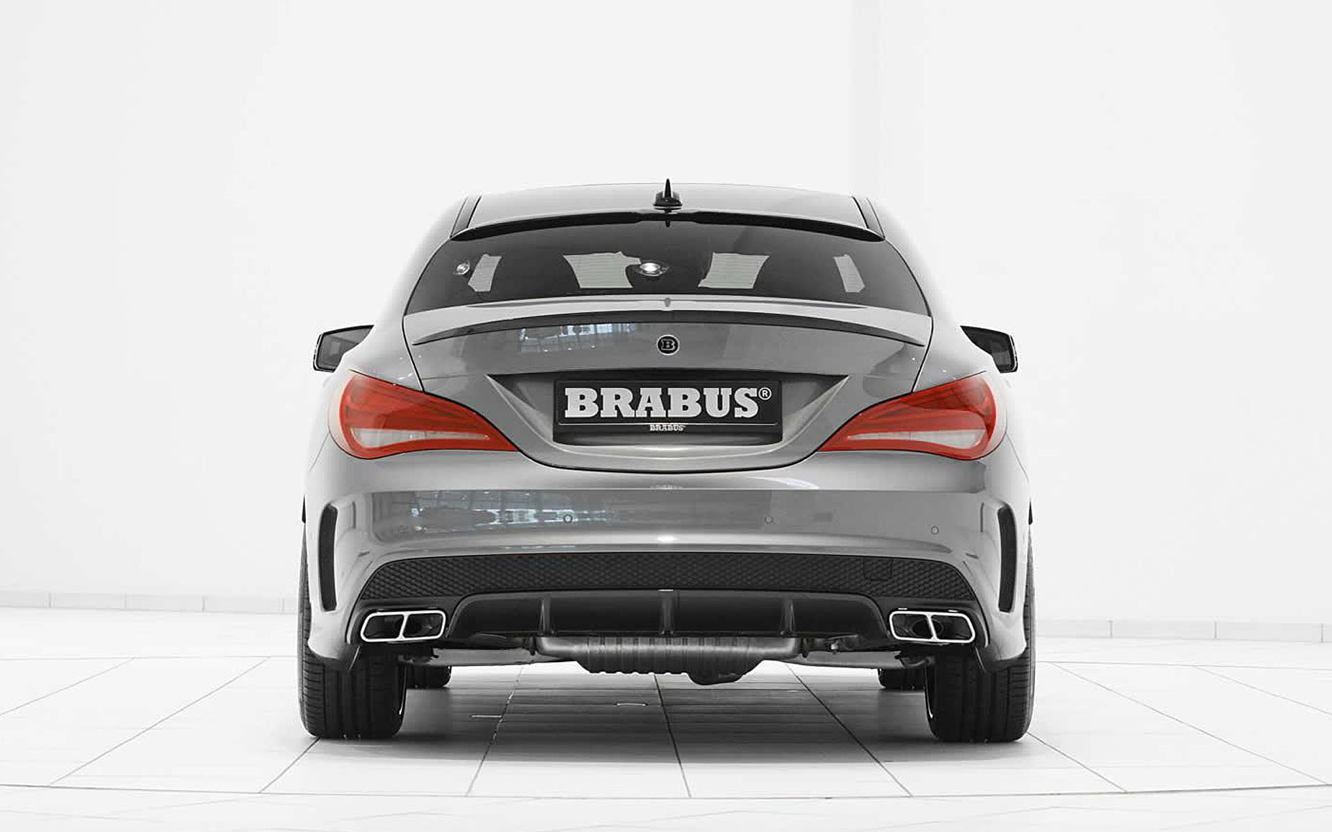 Brabus-tuned Mercedes CLA 45 AMG rear