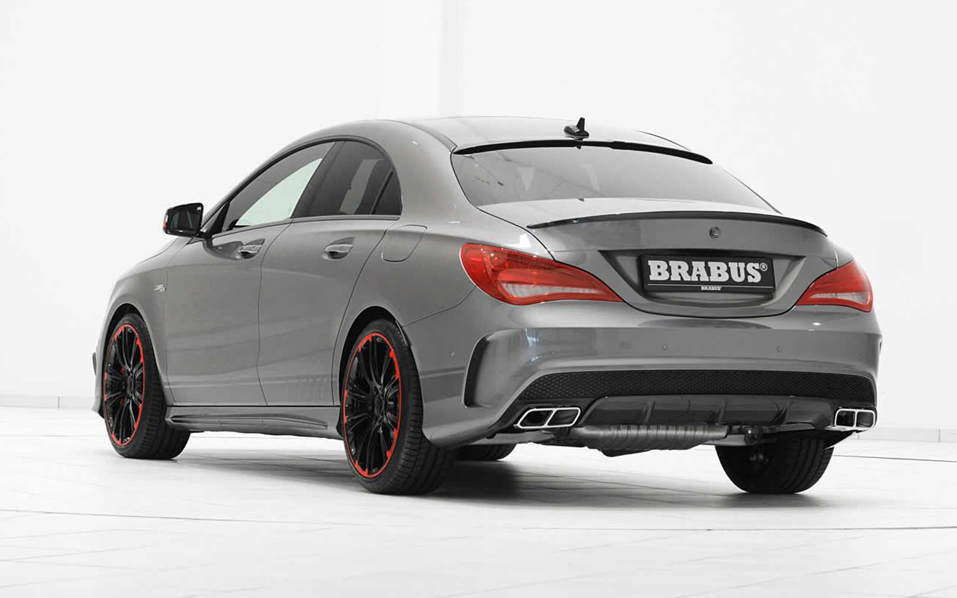 Brabus-tuned Mercedes CLA 45 AMG rear