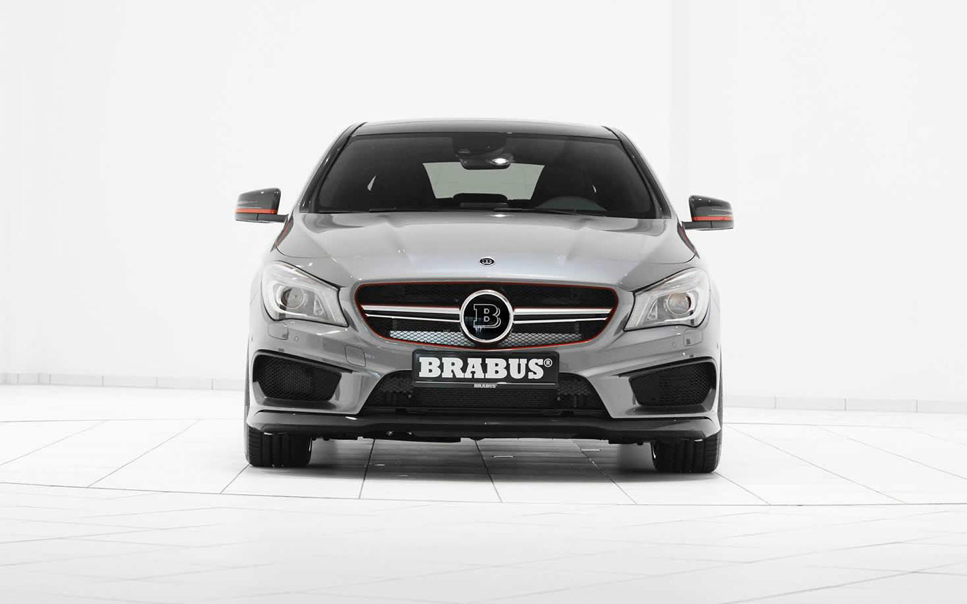 Brabus-tuned Mercedes CLA 45 AMG front