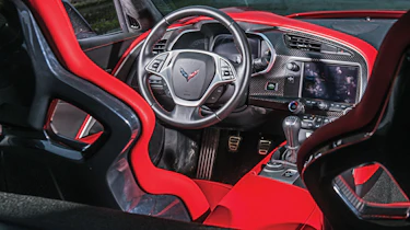 Chevrolet Corvette Stingray C7 interior dashboard