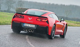 Chevrolet Corvette Stingray C7 sideways