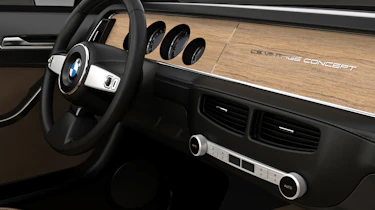 BMW CS Vintage Concept interior wood