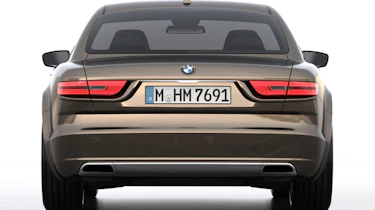 BMW CS Vintage Concept brown rear