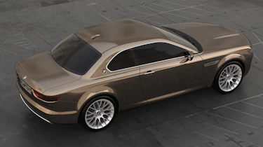 BMW CS Vintage Concept brown side profile