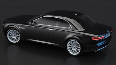 BMW CS Vintage Concept black rear