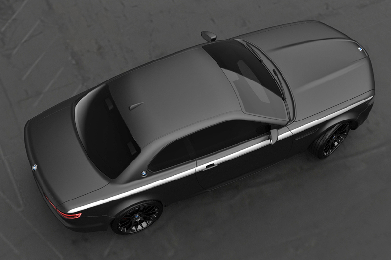 BMW CS Vintage Concept black