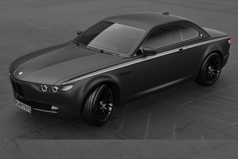 BMW CS Vintage Concept black