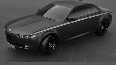 BMW CS Vintage Concept black