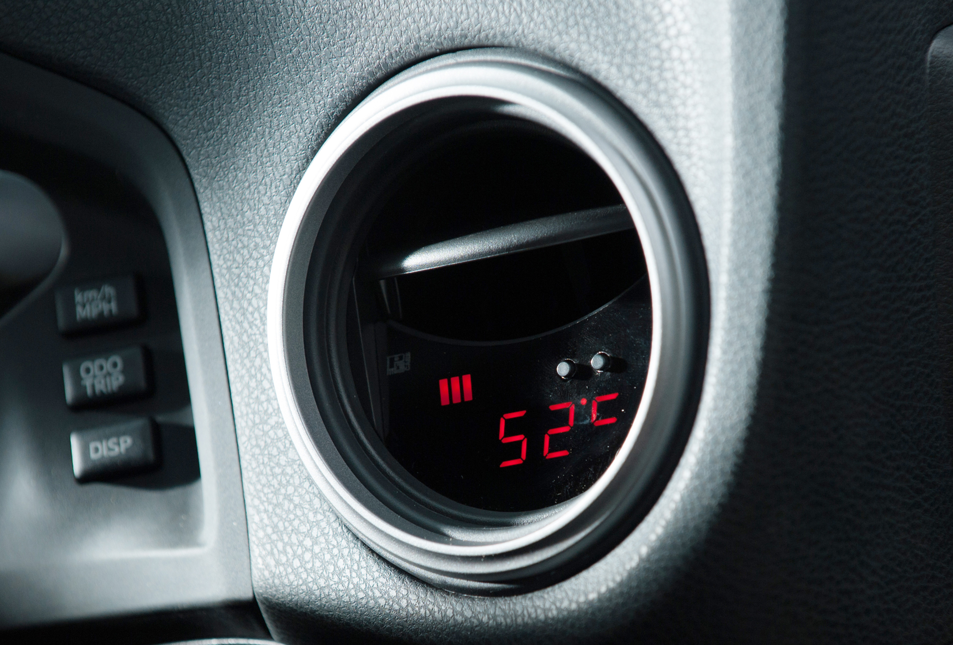 Toyota GT86 by Abbey Motorsport temperature gauge