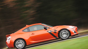 Toyota GT86 by Abbey Motorsport side driving