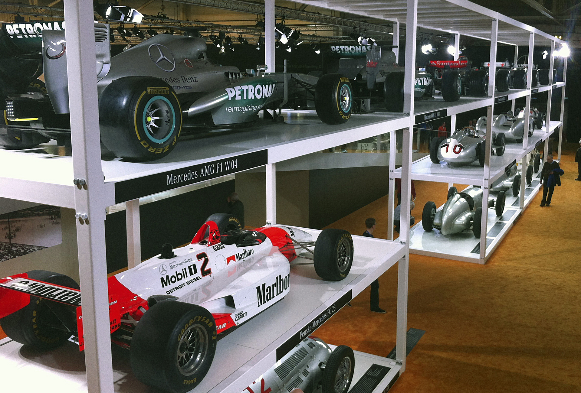 Mercedes race cars