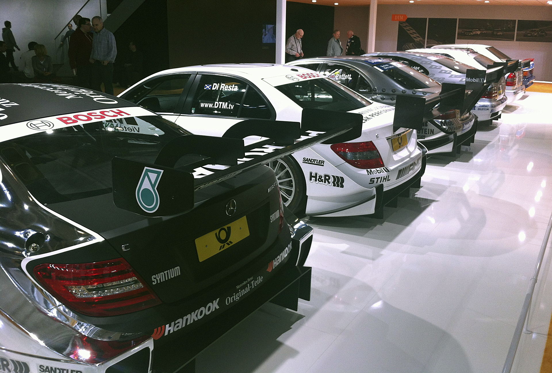 Mercedes DTM cars