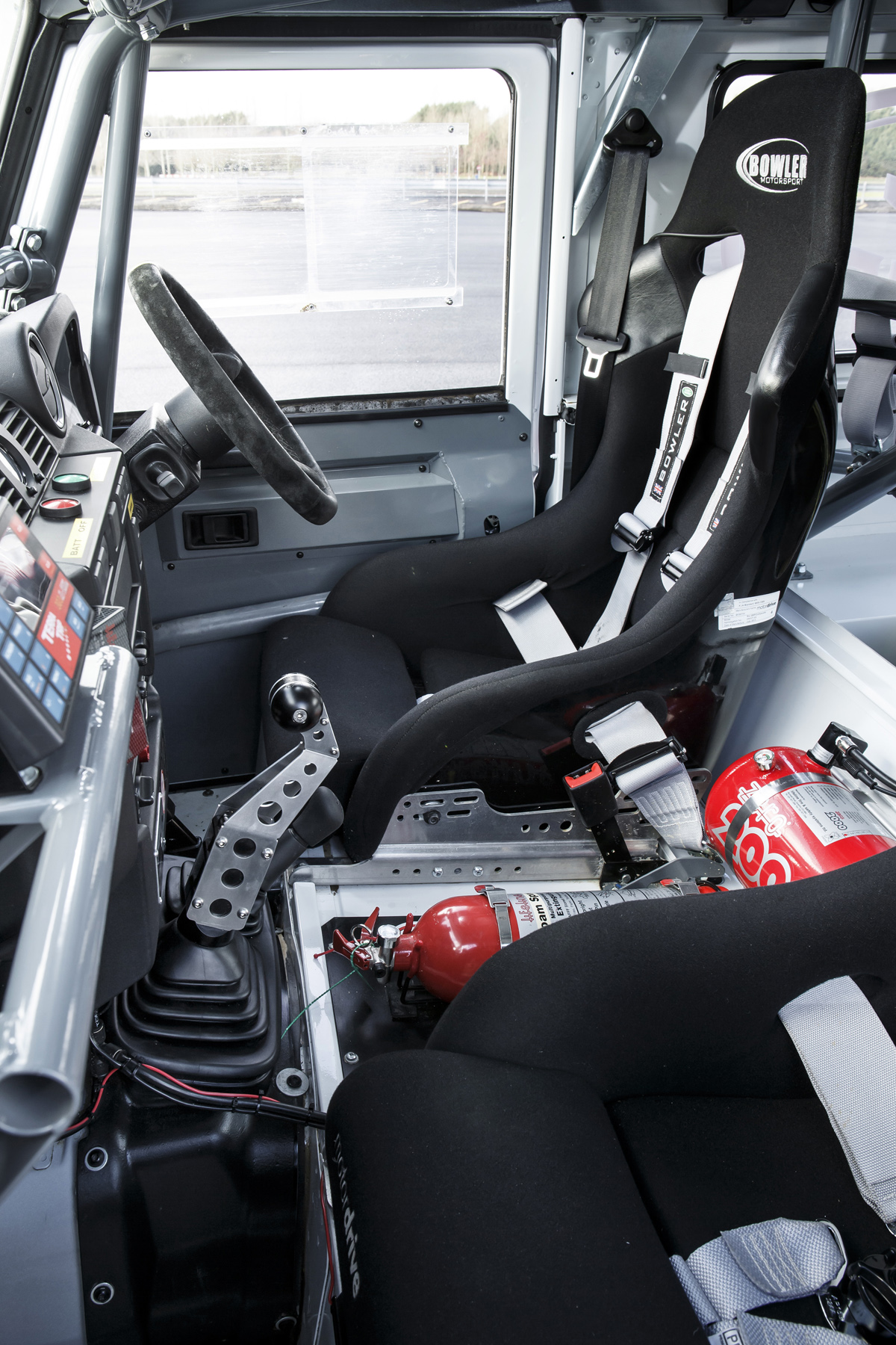 Land Rover Defender Challenge racing seat