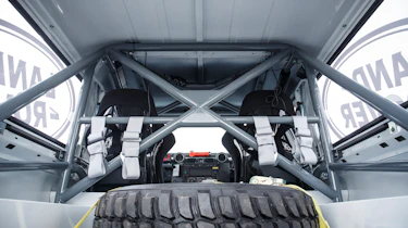 Land Rover Defender Challenge spare wheel