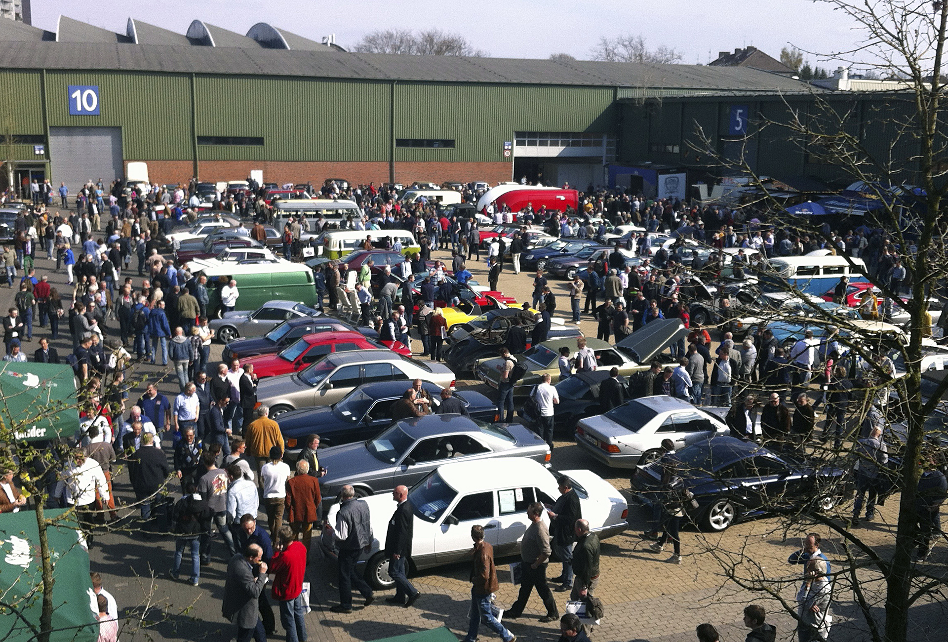 Outdoor marketplace