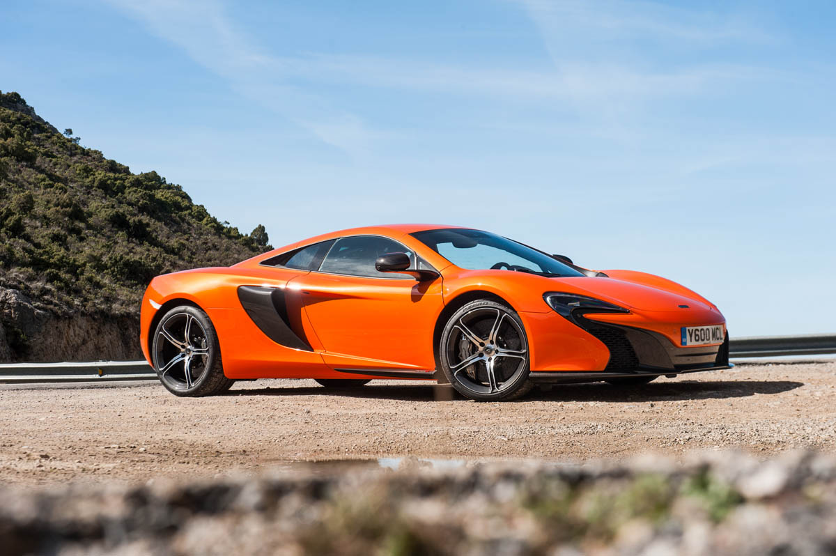 McLaren 650S orange