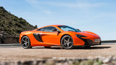 McLaren 650S orange