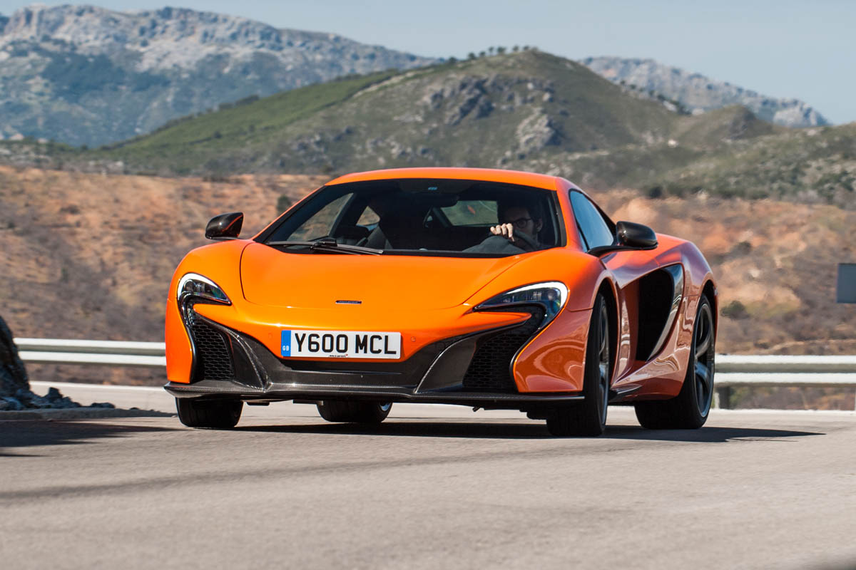 McLaren 650S slide