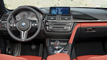 BMW M4 Convertible interior dashboard
