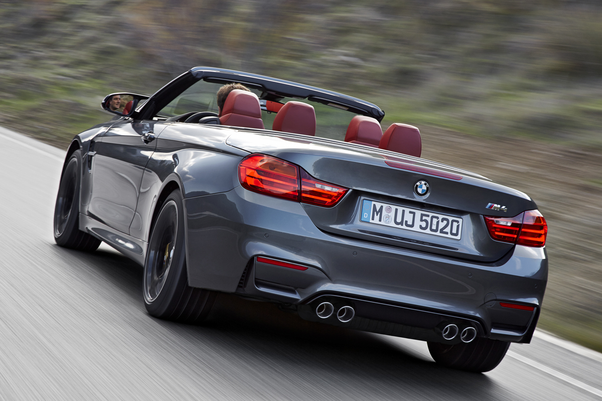 BMW M4 Convertible rear
