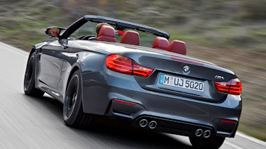 BMW M4 Convertible rear