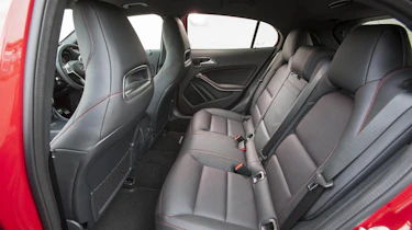 Mercedes GLA250 AMG rear seats