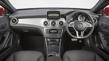 Mercedes GLA250 AMG interior dashboard